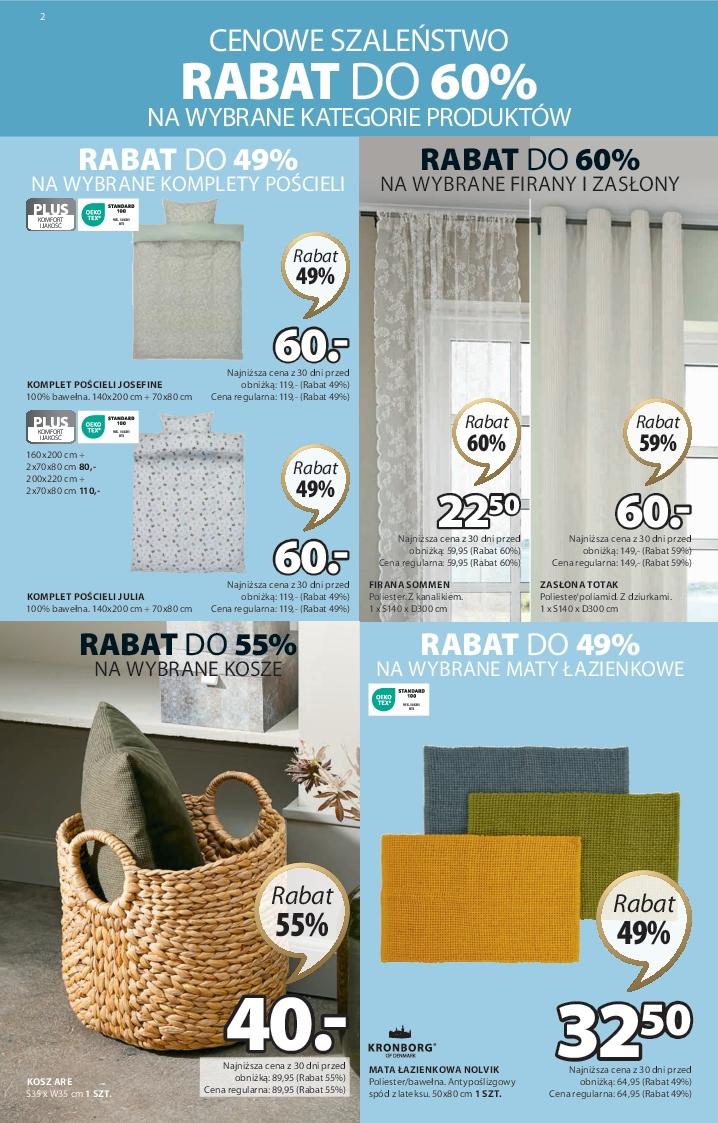 Gazetka promocyjna Jysk str. 2