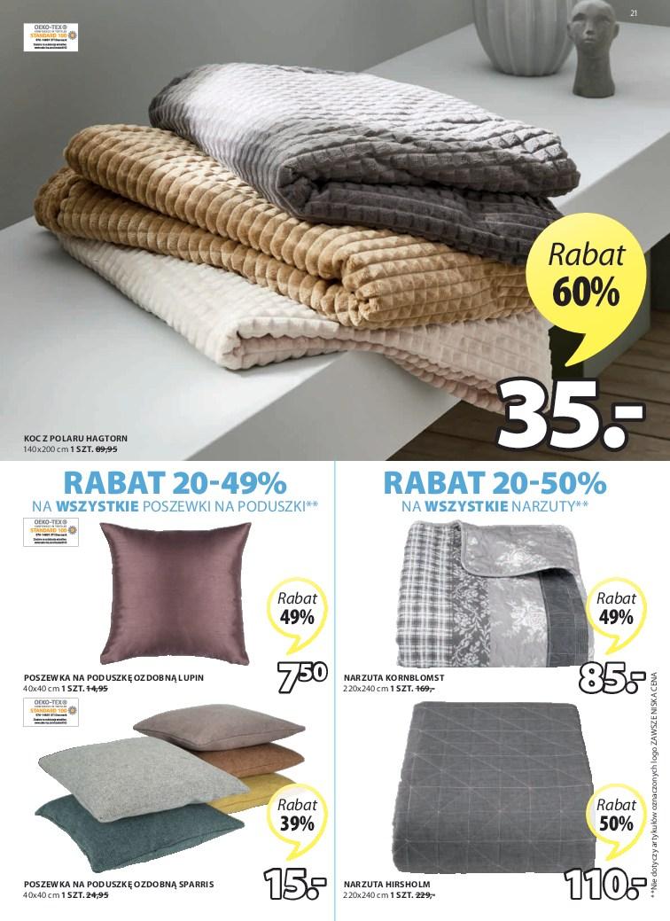 Gazetka promocyjna Jysk str. 21