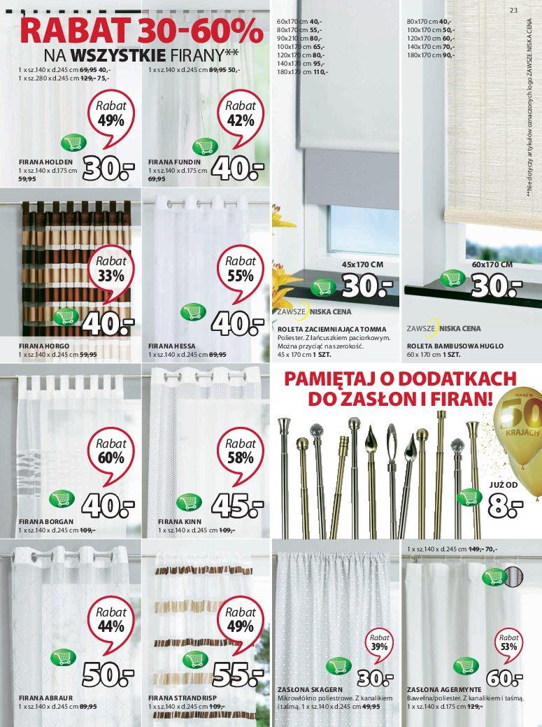 Gazetka promocyjna Jysk str. 23