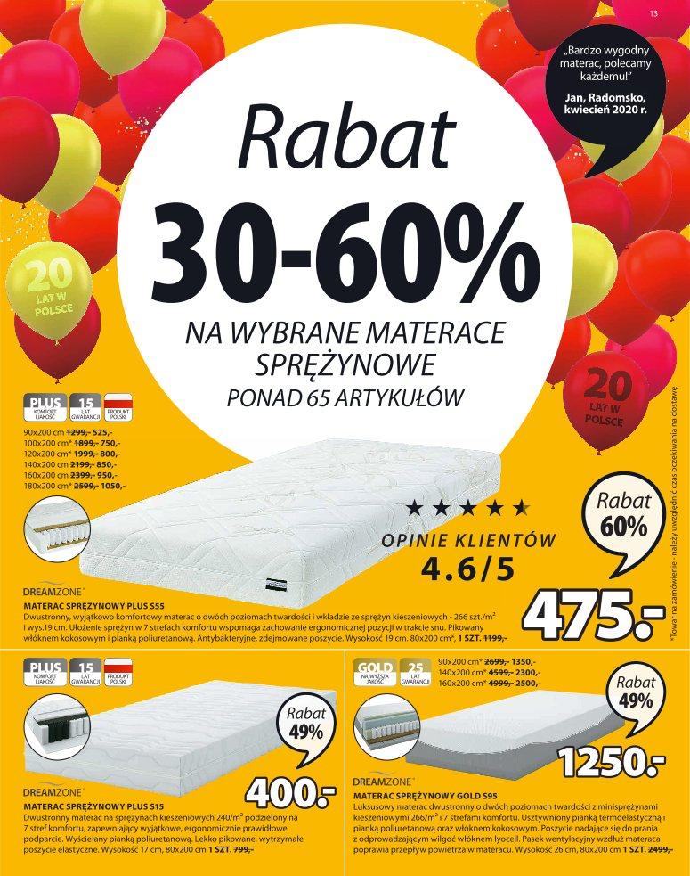 Gazetka promocyjna Jysk str. 13