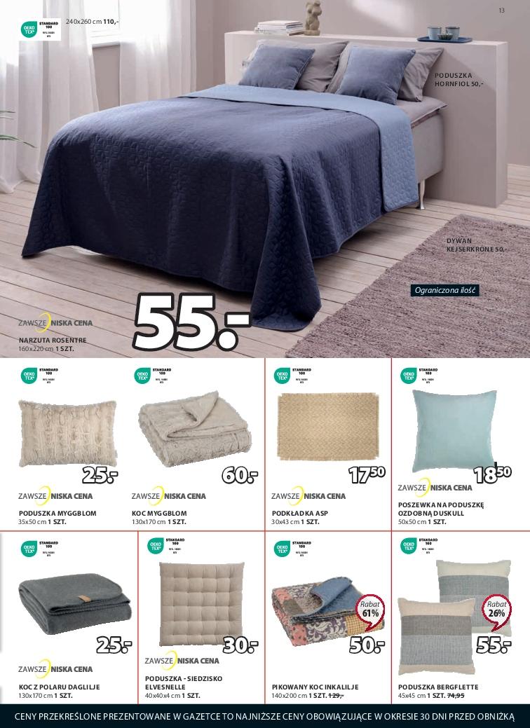 Gazetka promocyjna Jysk str. 13