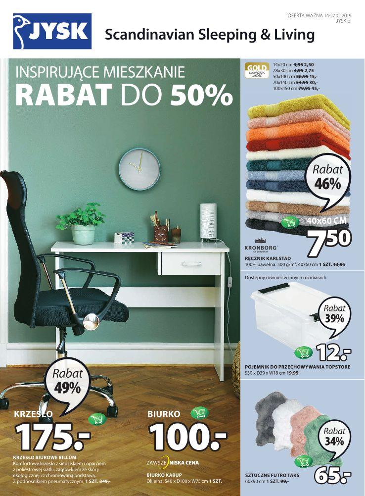 Gazetka promocyjna Jysk str. 1