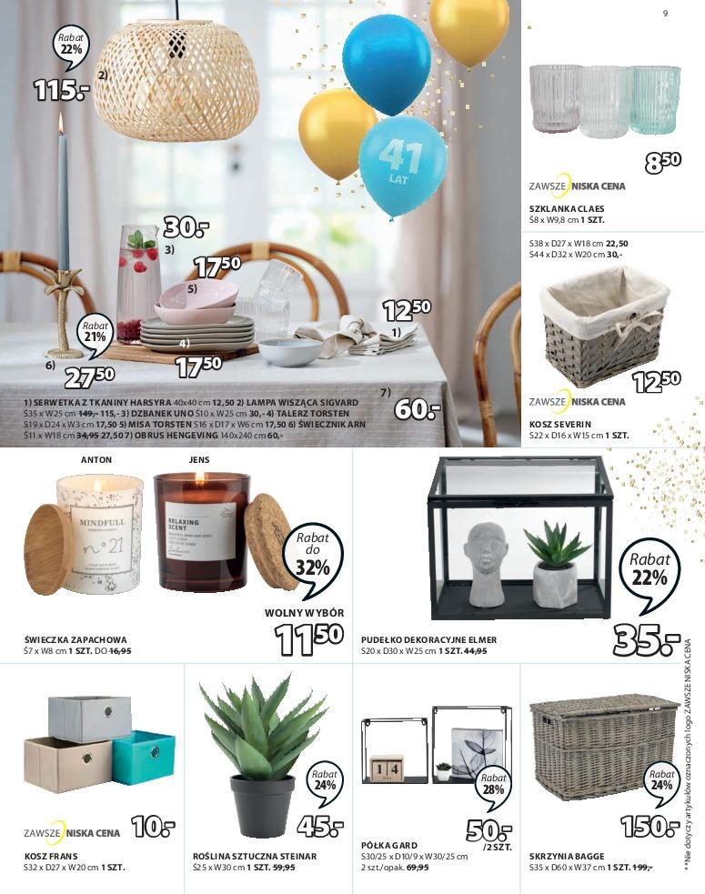 Gazetka promocyjna Jysk str. 9