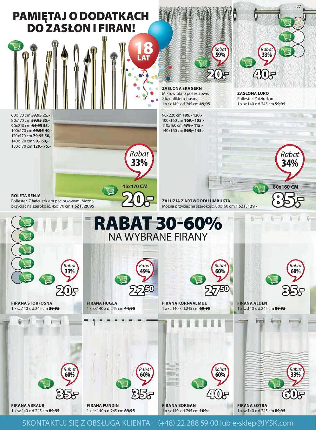 Gazetka promocyjna Jysk str. 27