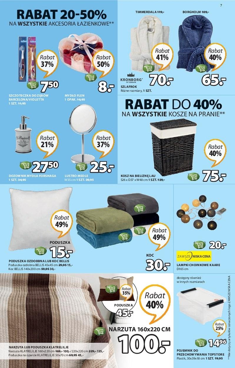 Gazetka promocyjna Jysk str. 7