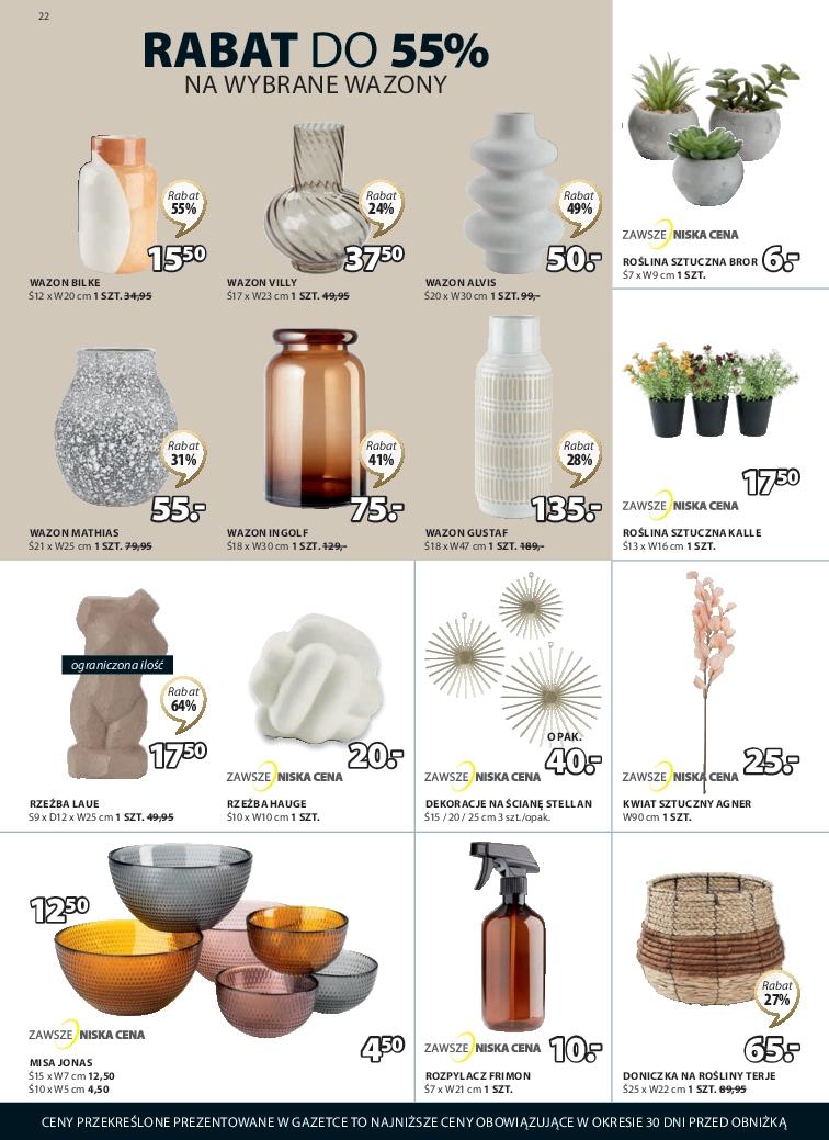Gazetka promocyjna Jysk str. 22