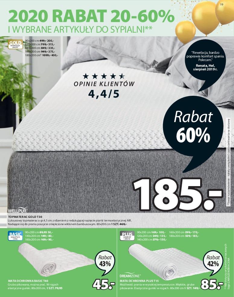 Gazetka promocyjna Jysk str. 19