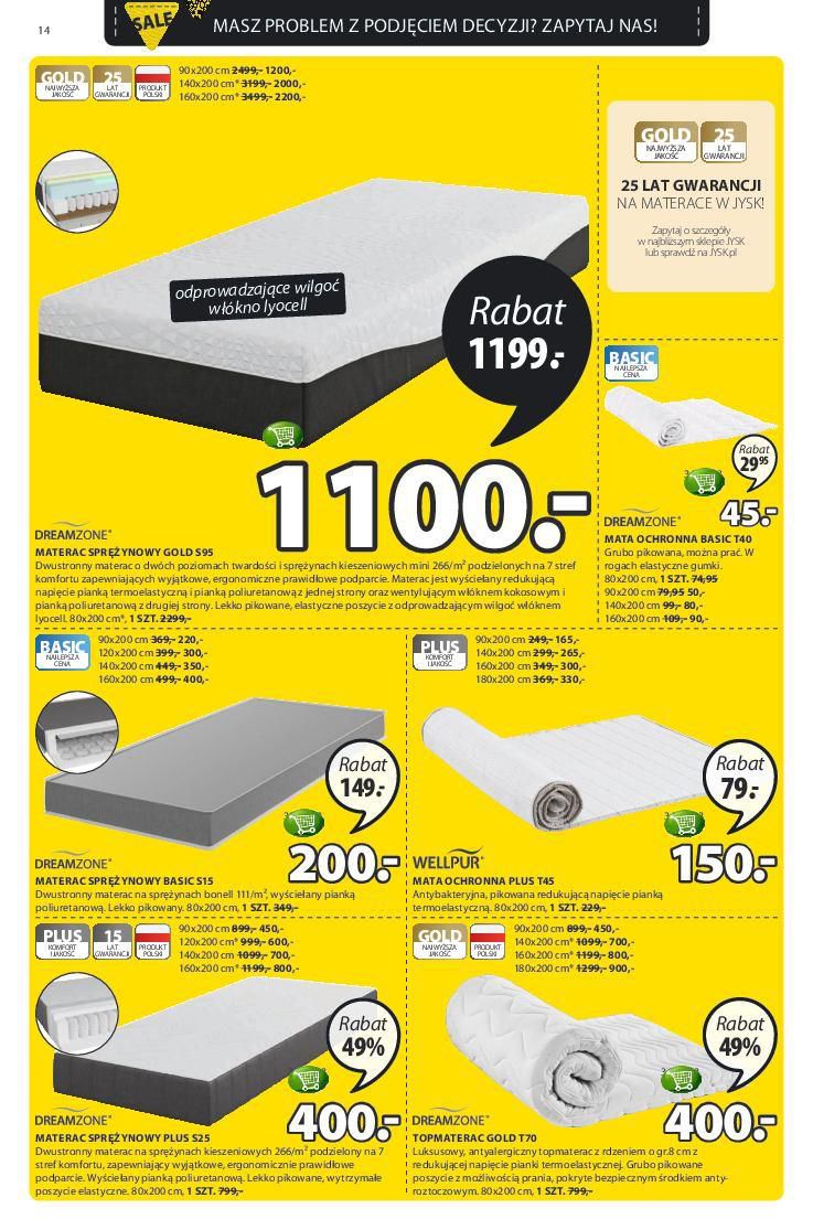 Gazetka promocyjna Jysk str. 14
