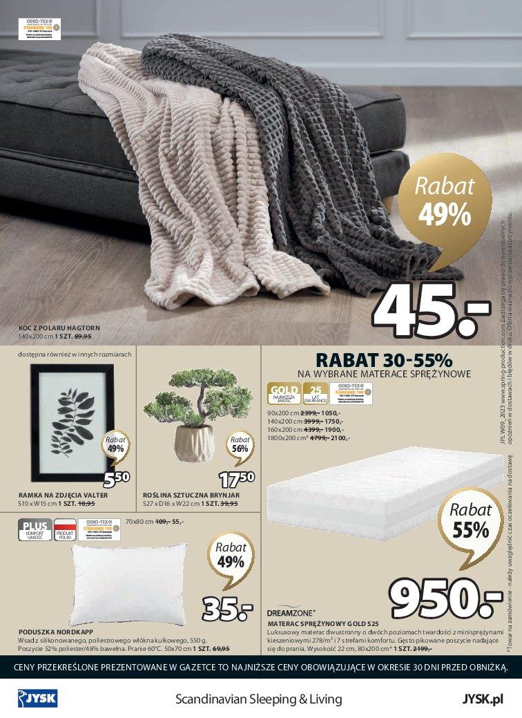 Gazetka promocyjna Jysk str. 16