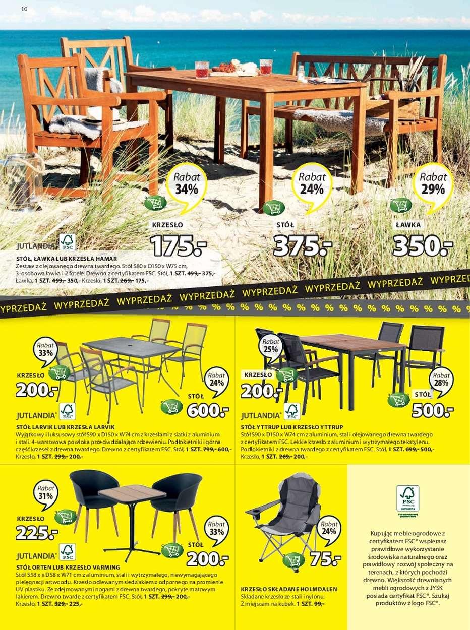 Gazetka promocyjna Jysk str. 10