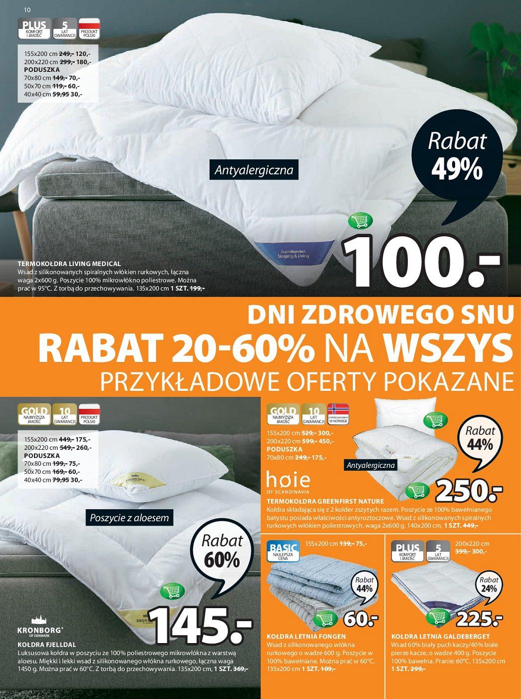 Gazetka promocyjna Jysk str. 10