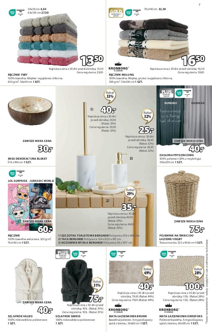 Gazetka promocyjna Jysk str. 7