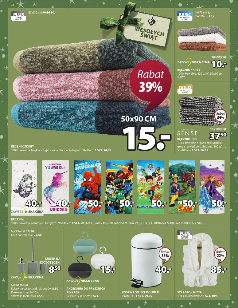 Gazetka promocyjna Jysk str. 22