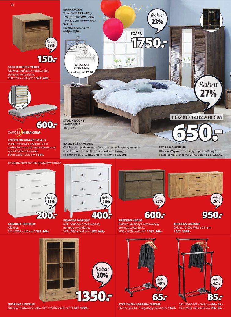Gazetka promocyjna Jysk str. 22