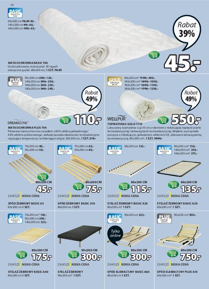 Gazetka promocyjna Jysk str. 10