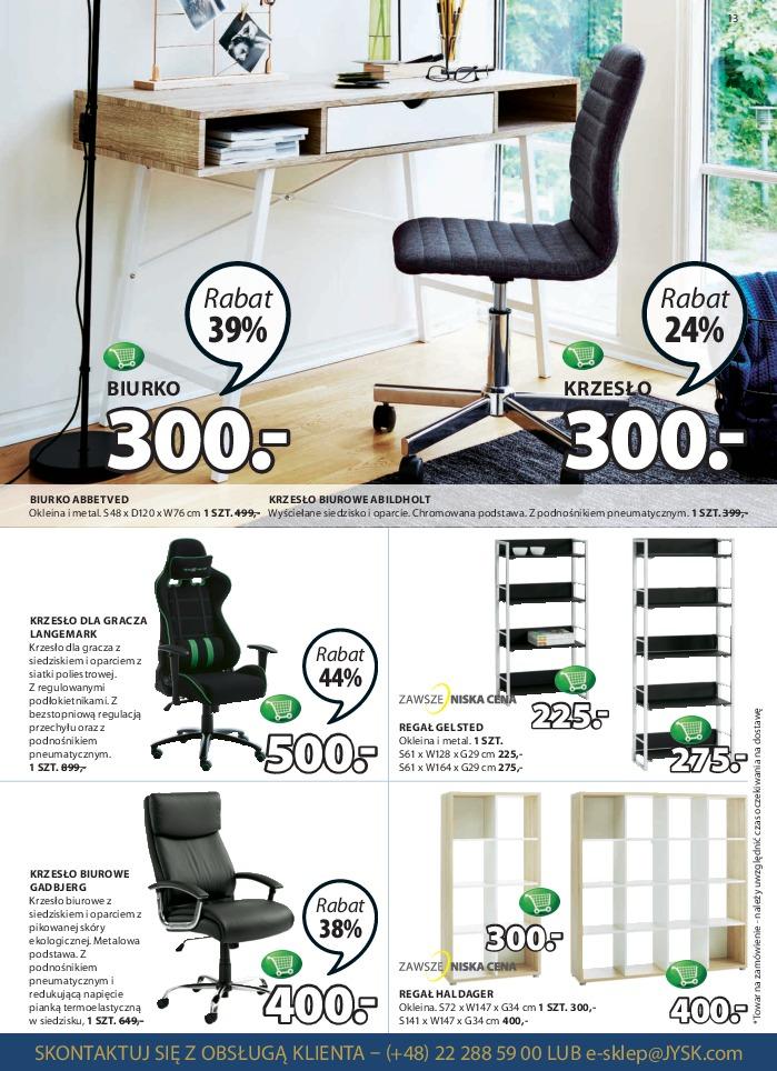 Gazetka promocyjna Jysk str. 13