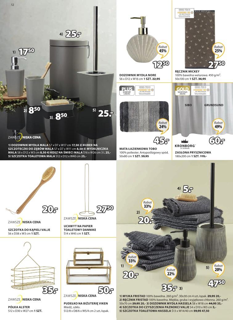 Gazetka promocyjna Jysk str. 12