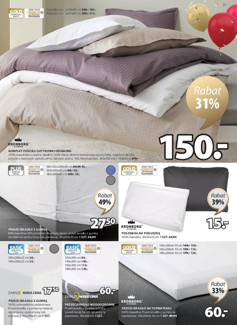 Gazetka promocyjna Jysk str. 23