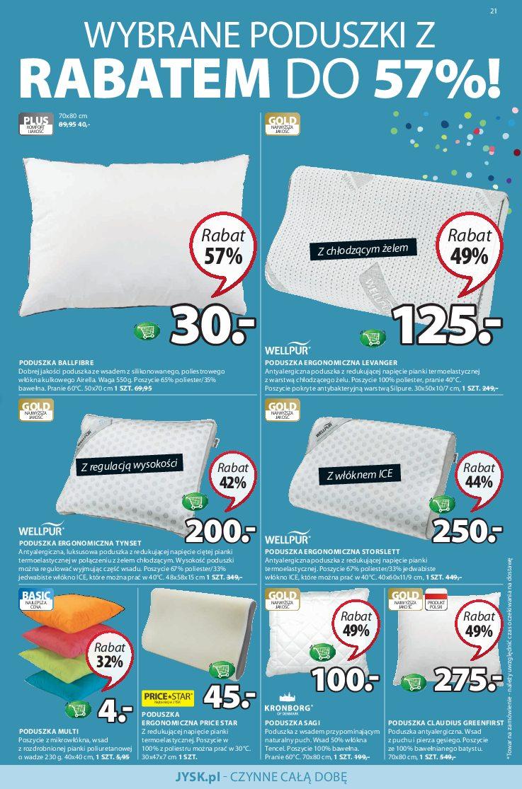 Gazetka promocyjna Jysk str. 21