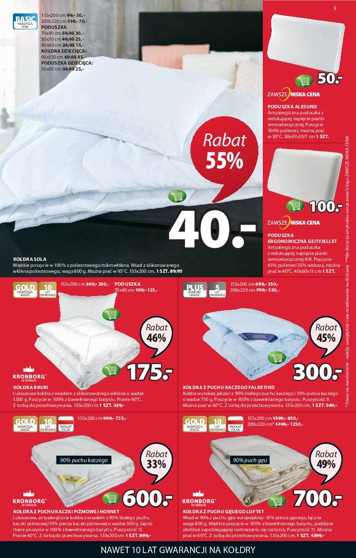 Gazetka promocyjna Jysk str. 5