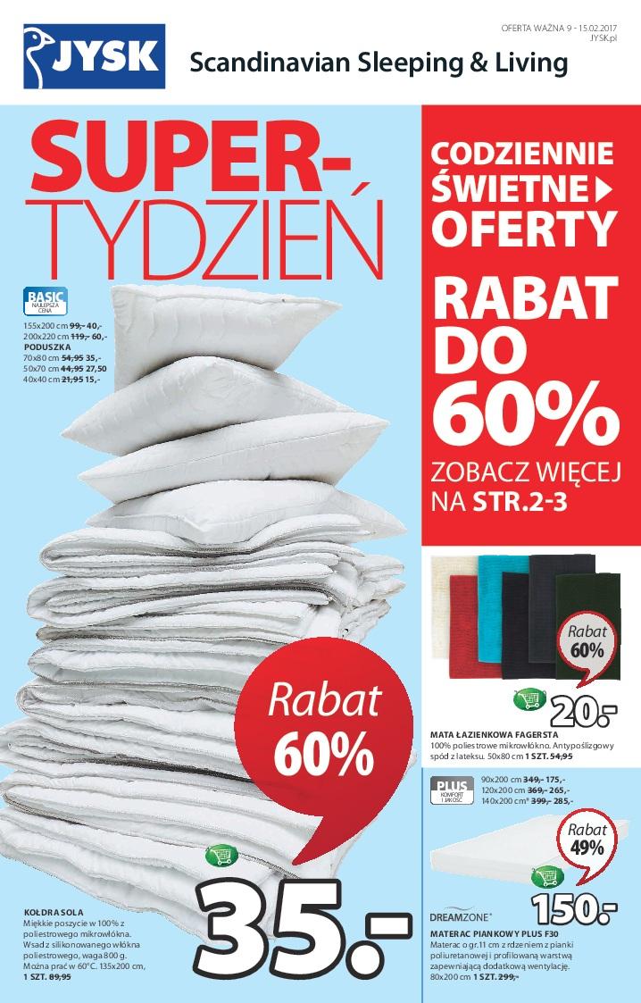 Gazetka promocyjna Jysk str. 1