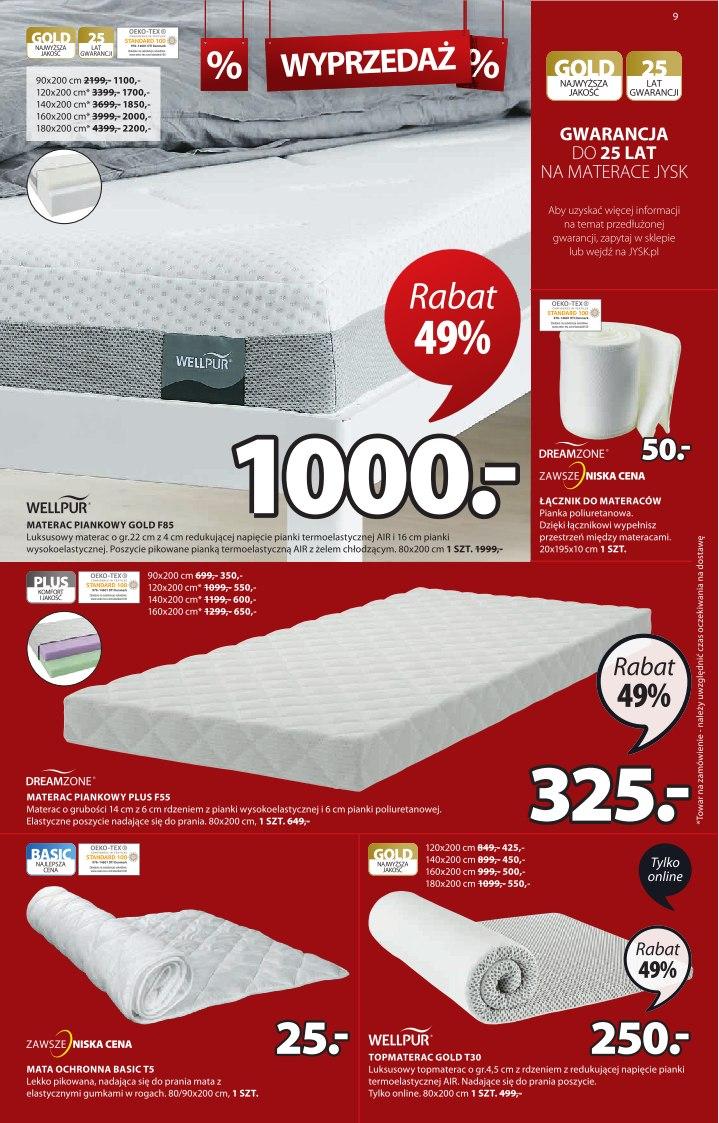 Gazetka promocyjna Jysk str. 9