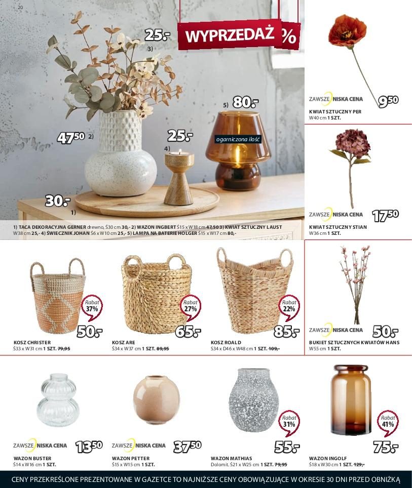 Gazetka promocyjna Jysk str. 20