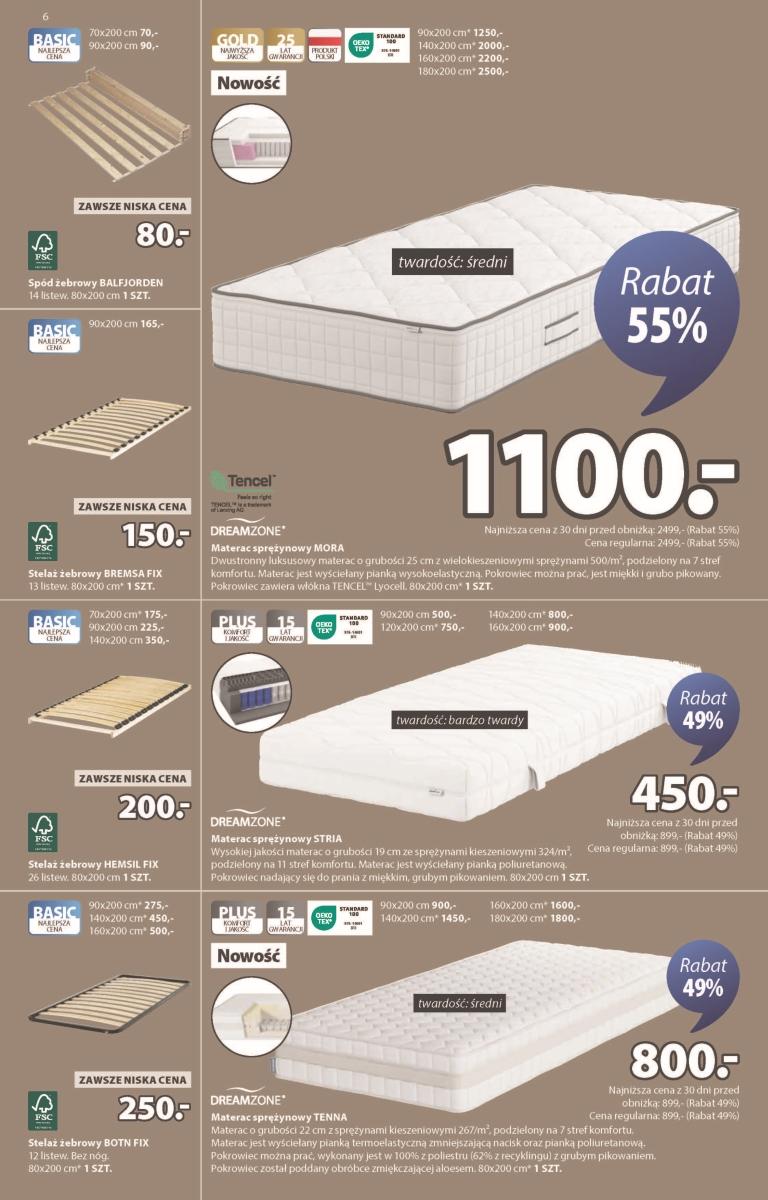 Gazetka promocyjna Jysk str. 6