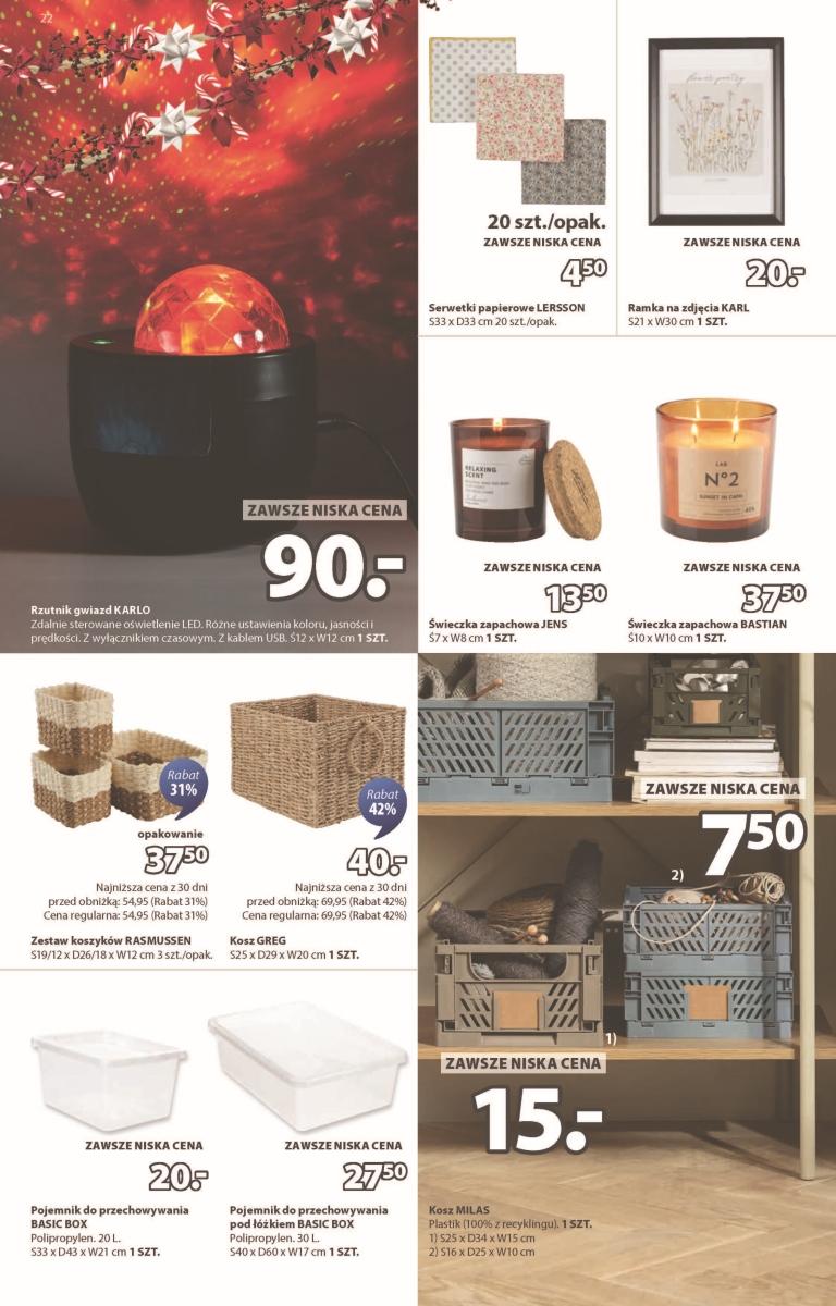 Gazetka promocyjna Jysk str. 22