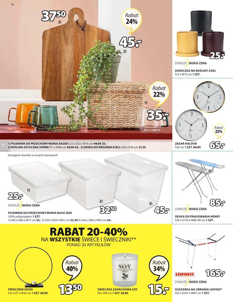 Gazetka promocyjna Jysk str. 14