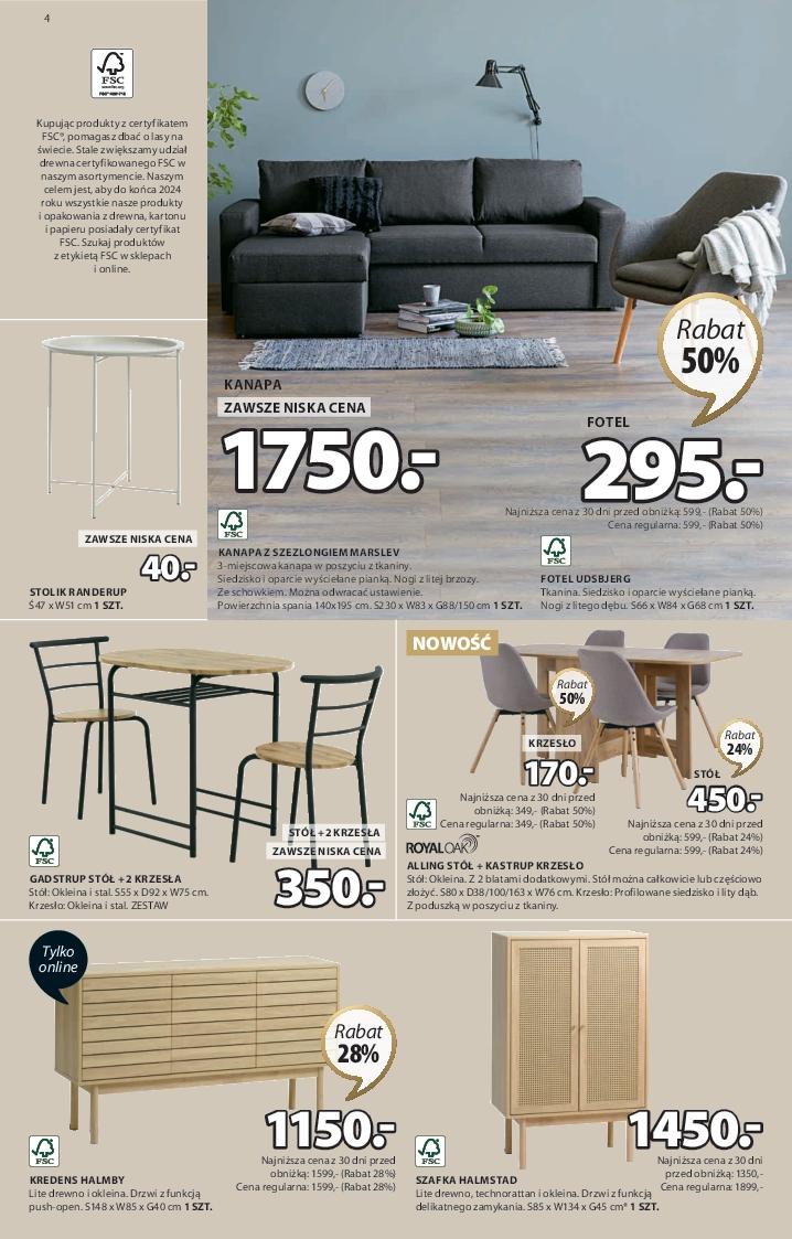 Gazetka promocyjna Jysk str. 4