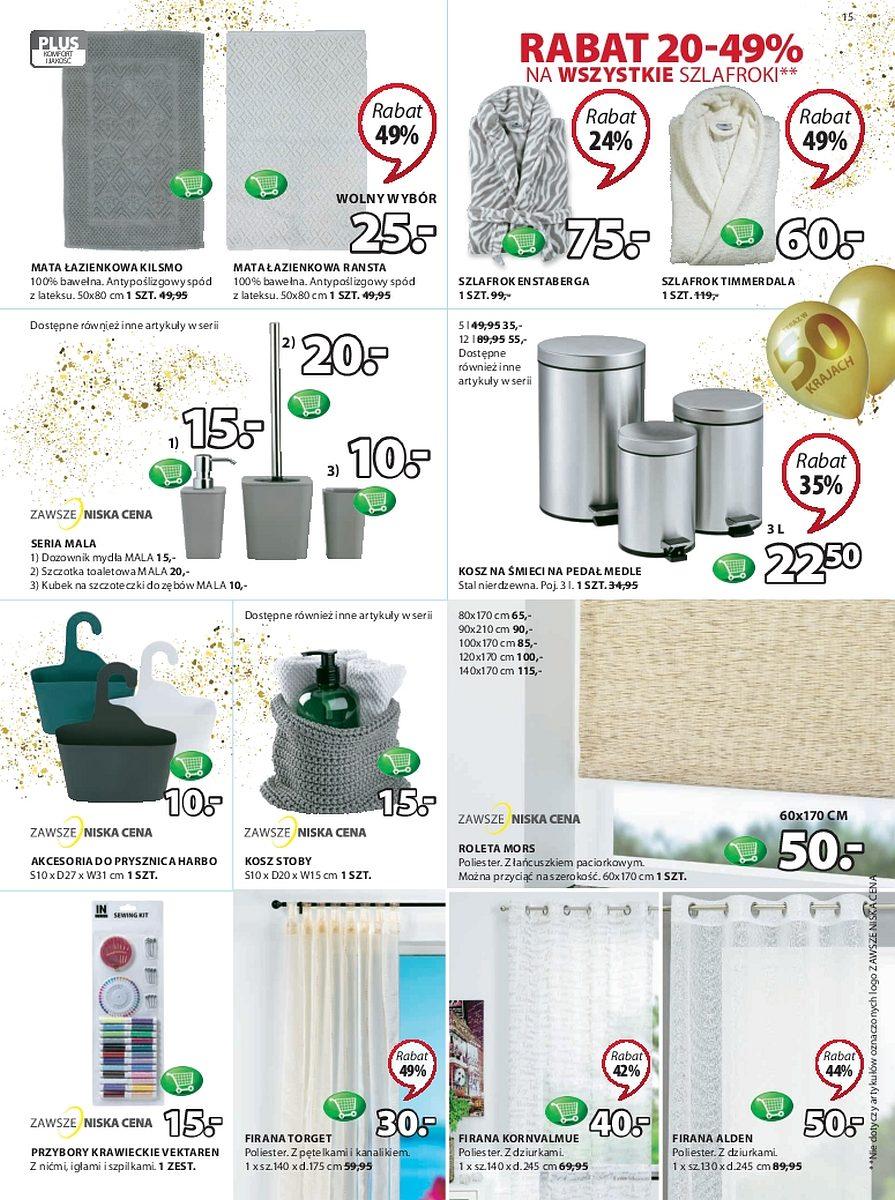 Gazetka promocyjna Jysk str. 15
