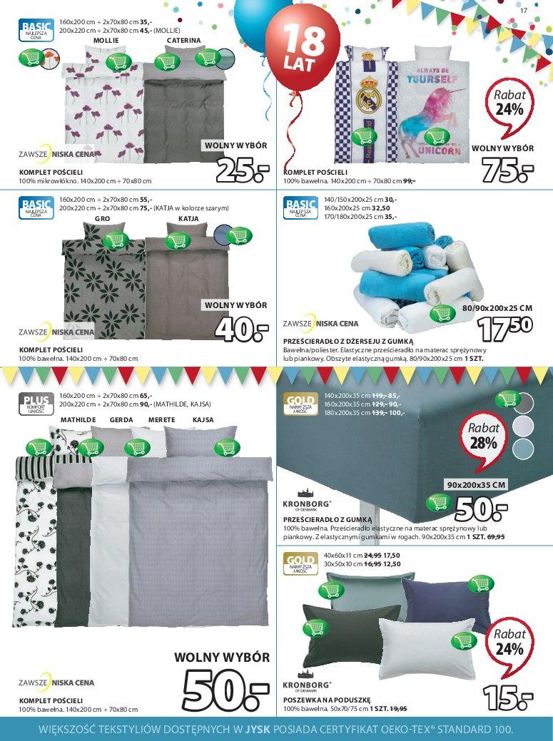 Gazetka promocyjna Jysk str. 17