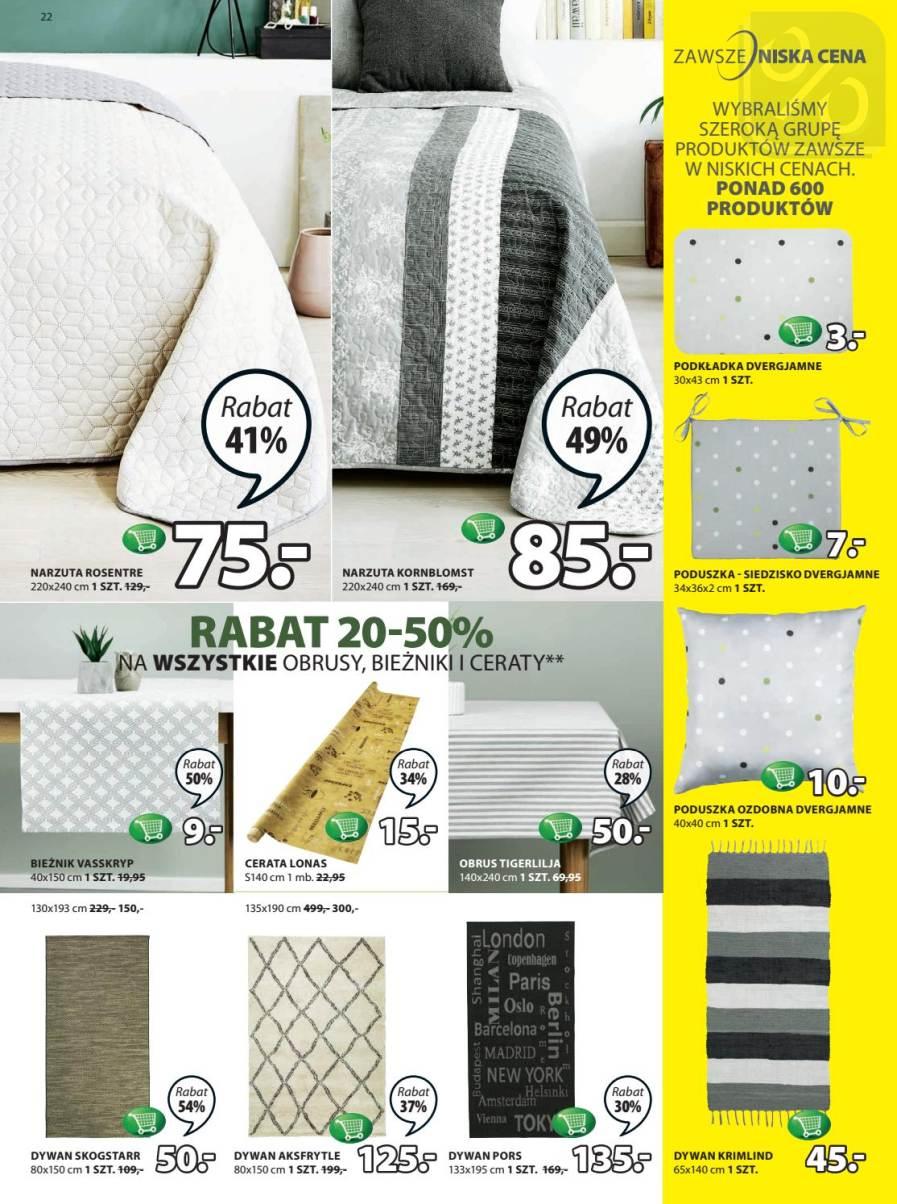 Gazetka promocyjna Jysk str. 22