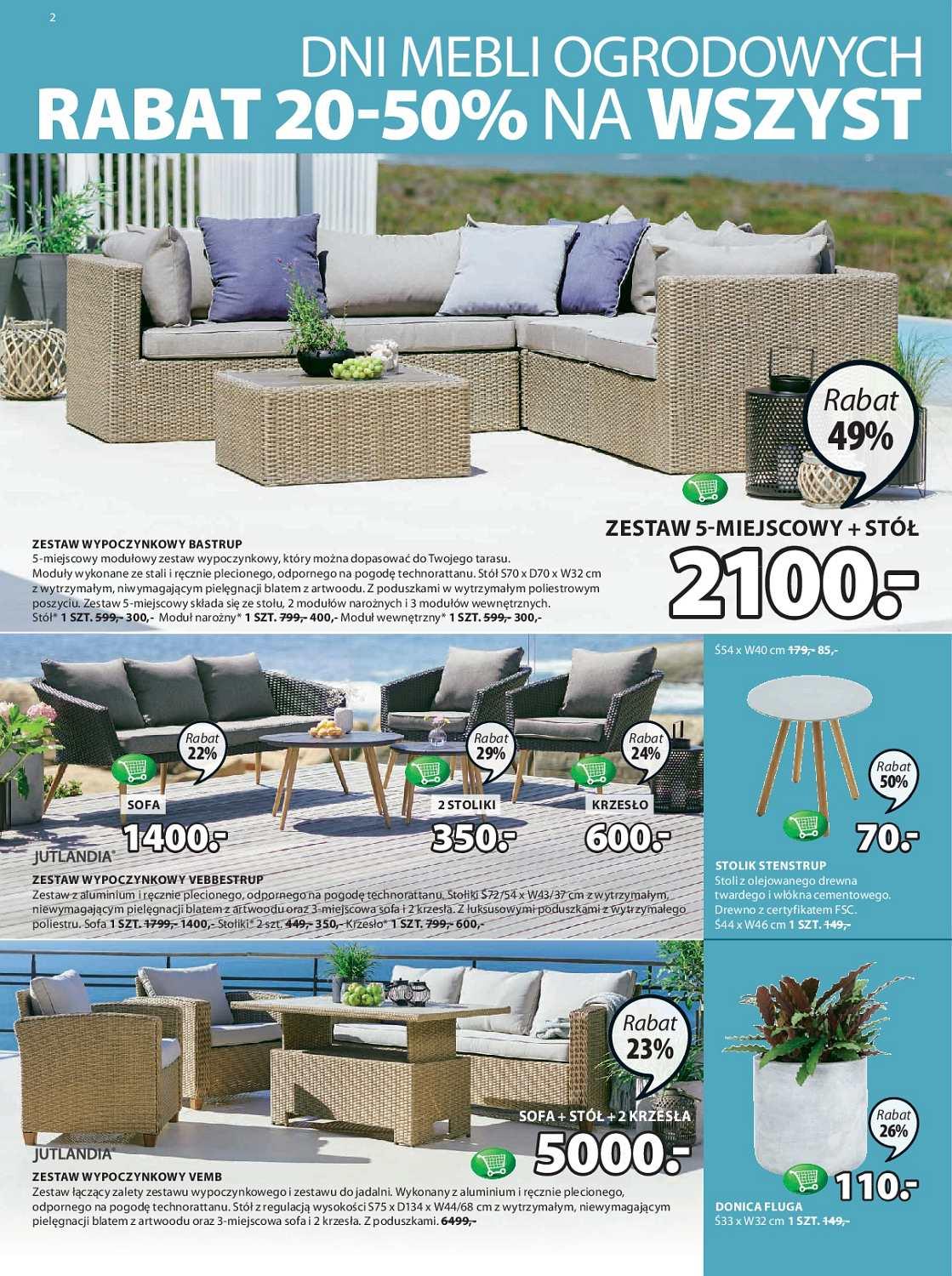 Gazetka promocyjna Jysk str. 2