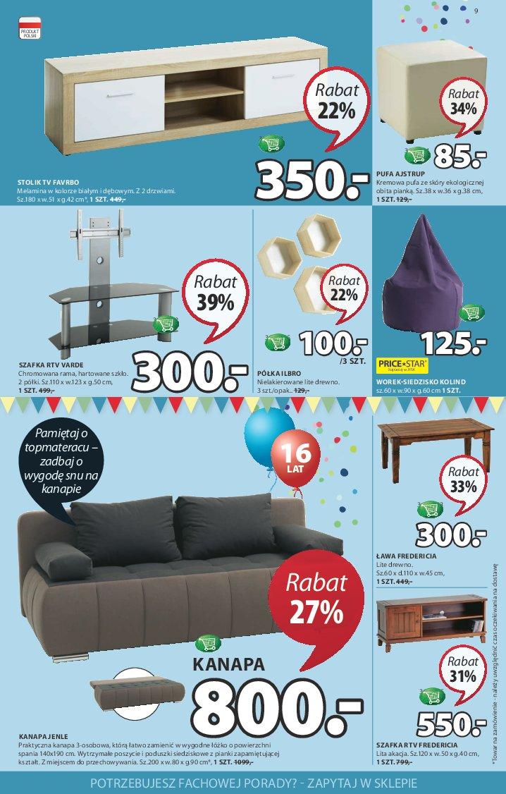 Gazetka promocyjna Jysk str. 9