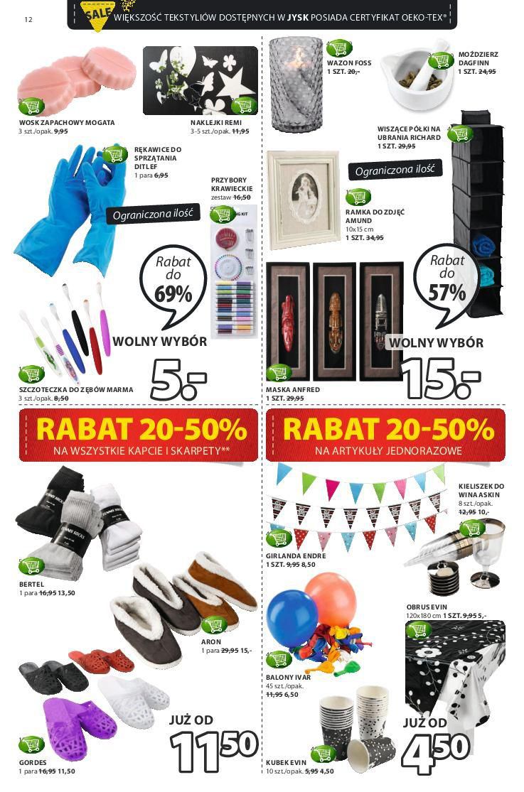 Gazetka promocyjna Jysk str. 12