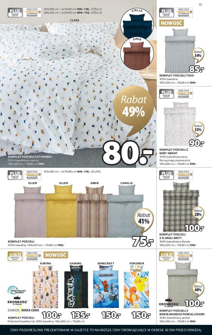 Gazetka promocyjna Jysk str. 15