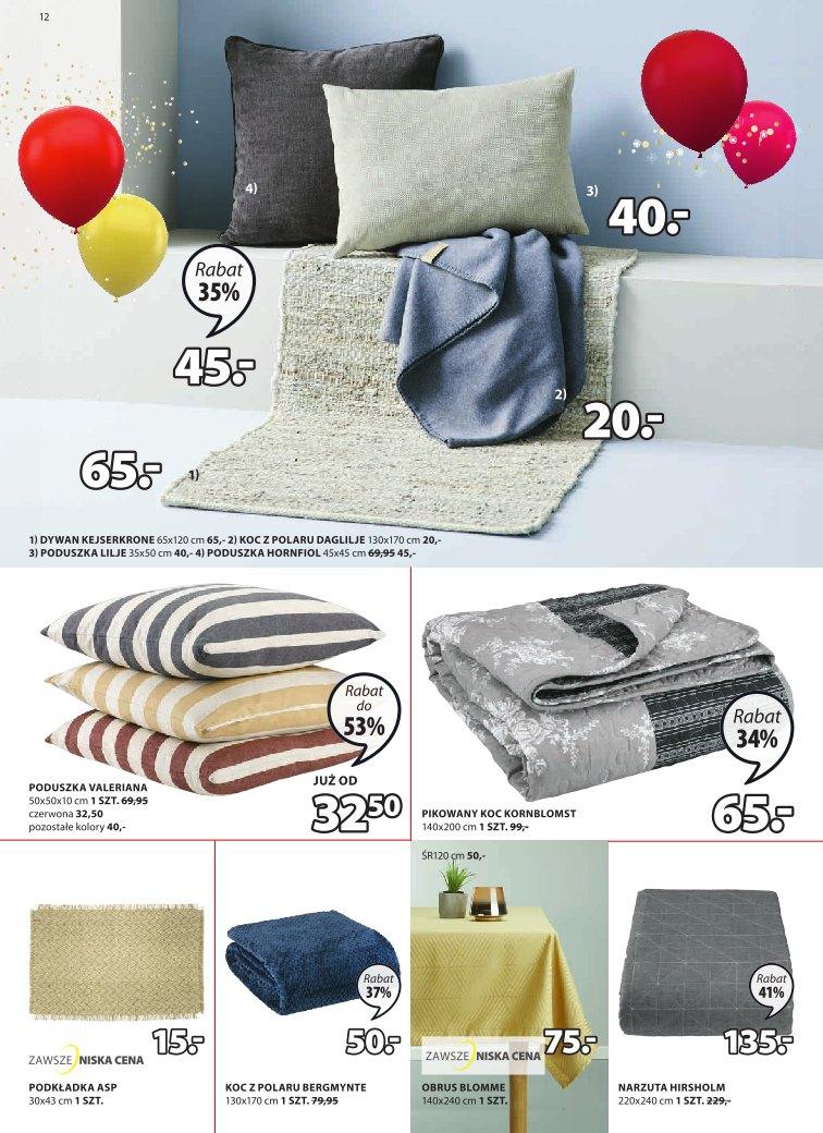 Gazetka promocyjna Jysk str. 12