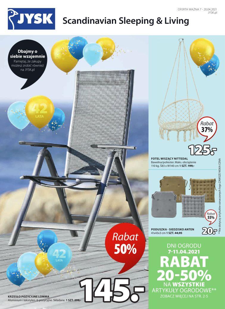 Gazetka promocyjna Jysk str. 1