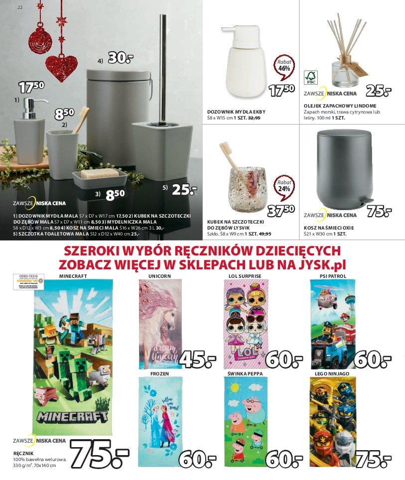 Gazetka promocyjna Jysk str. 22
