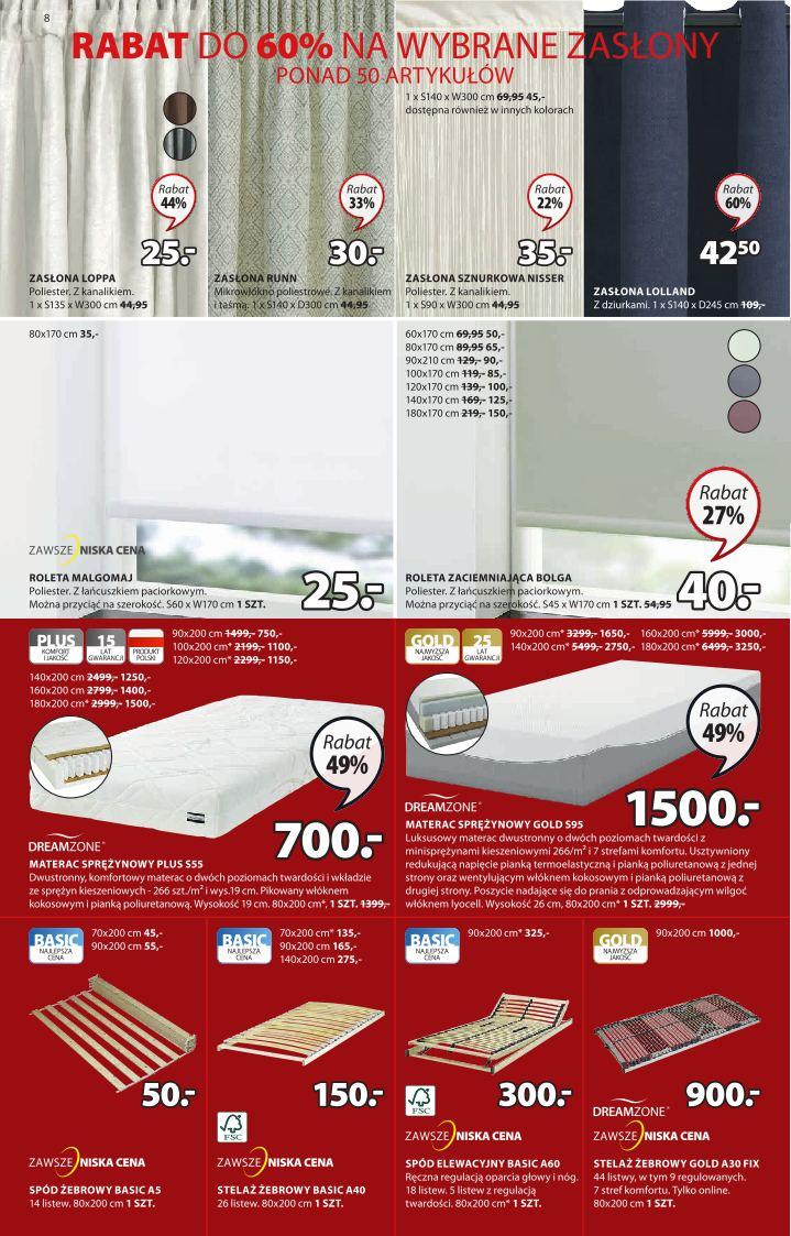 Gazetka promocyjna Jysk str. 8