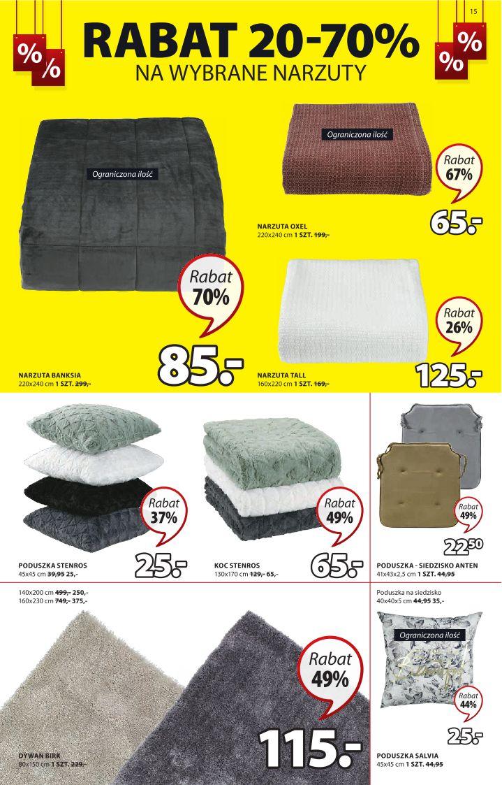 Gazetka promocyjna Jysk str. 15