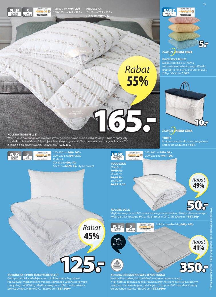 Gazetka promocyjna Jysk str. 13