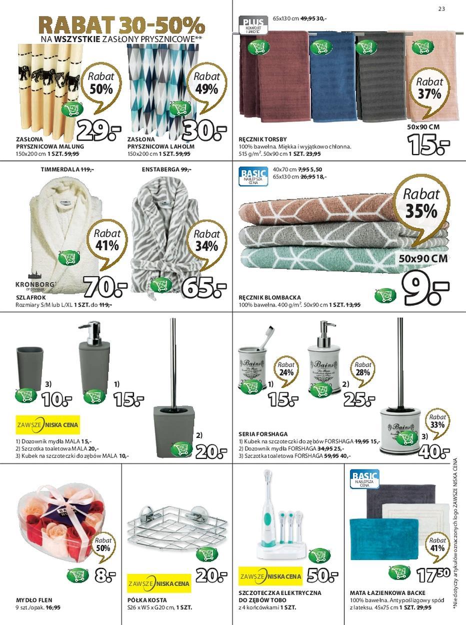 Gazetka promocyjna Jysk str. 23