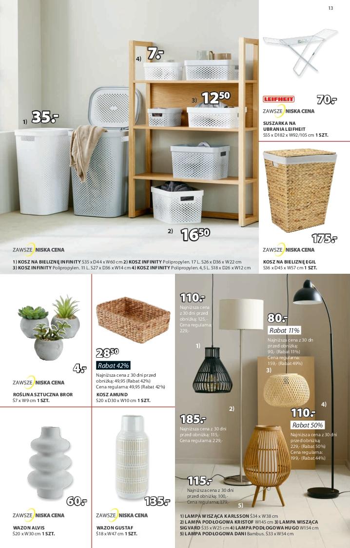 Gazetka promocyjna Jysk str. 13
