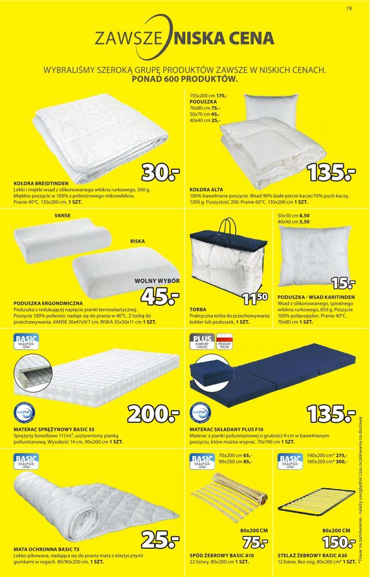 Gazetka promocyjna Jysk str. 19