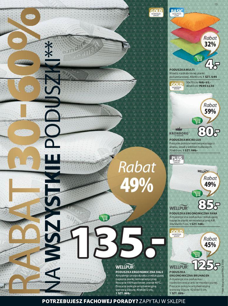 Gazetka promocyjna Jysk str. 13