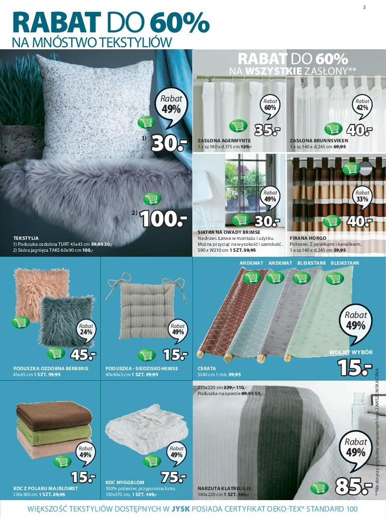 Gazetka promocyjna Jysk str. 3