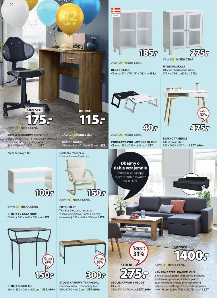 Gazetka promocyjna Jysk str. 20